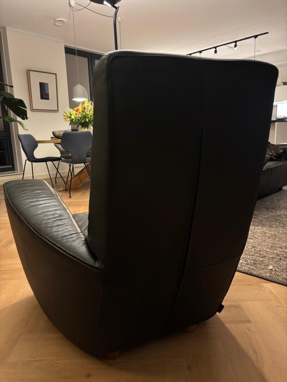 De Longa LABEL Van den Berg, Sillones, Cuero, Negro (foto 6 de 6)