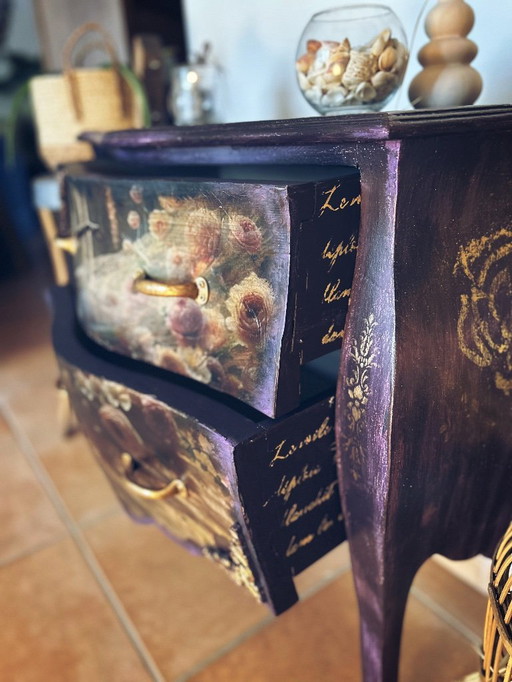 cassettiera vintage shabby chic