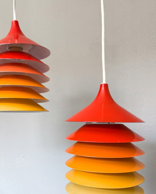 2x Ikea Duett pendant lamp