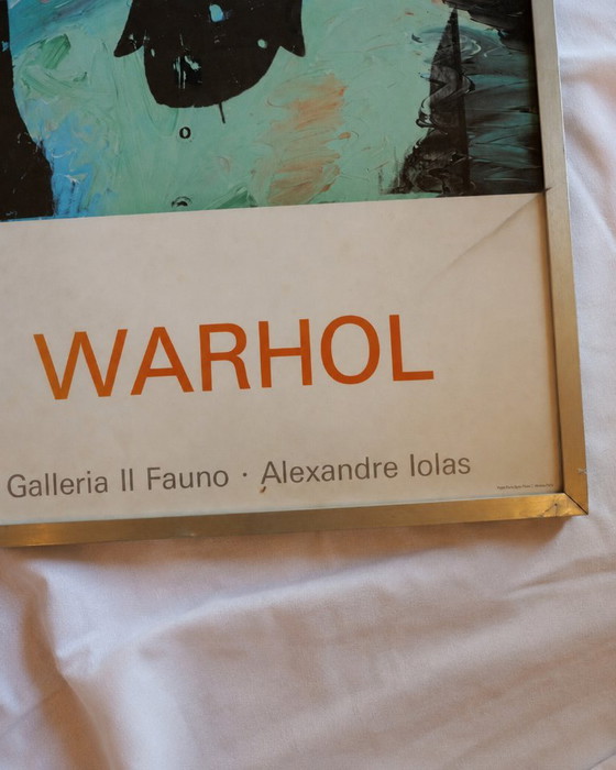 Andy Warhol Poster 1974 Man Ray Der Faun – Glass, Metal (photo 5 of 5)