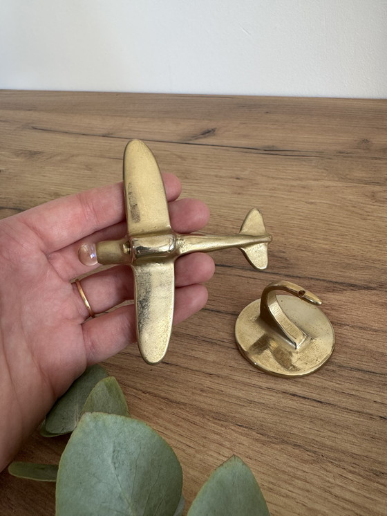 Image 1 of Pisapapeles de avión antiguo