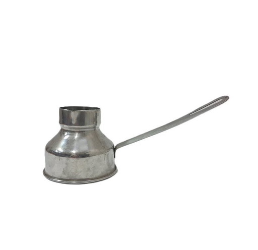 Cezve vintage, caffettiera turca in acciaio inossidabile