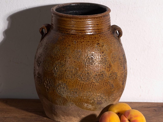 Antique Chinese glazed stoneware vase – China, circa 1900 – Rustic (photo 2 of 40)