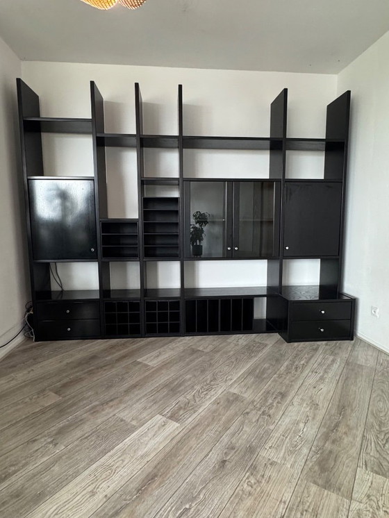 Image 1 of Interlübke Studimo Plus design wandkast 288 cm modulair vitrinekast boekenkast