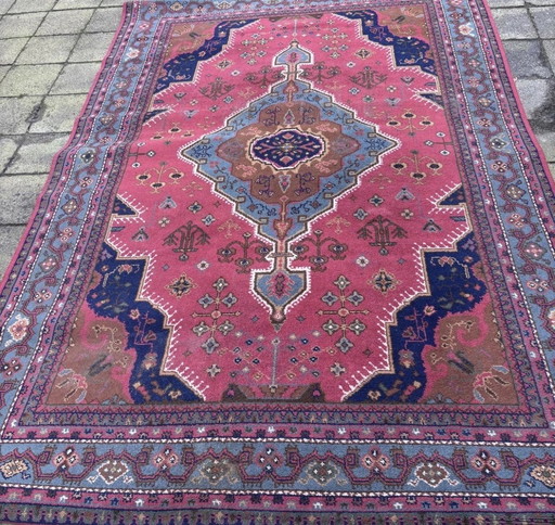 Tapis vintage Brink en Campman 100% laine Cachemire