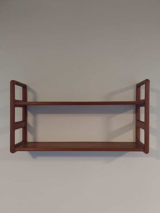 Dyrlund Wall Shelf in Teakwood