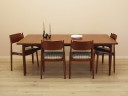 Tavolo in teak, design danese, anni '60, designer: Arne Vodder, produttore: Sibast