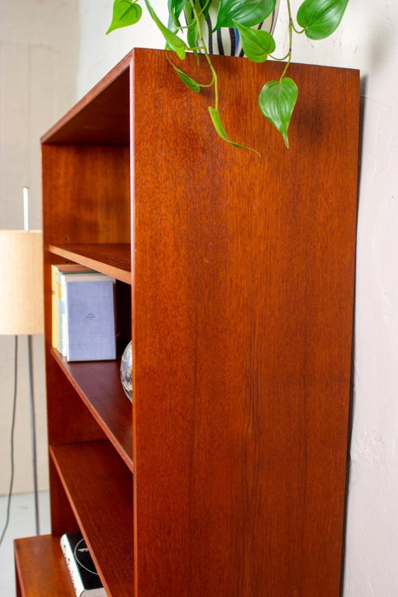 Image 1 of Vintage teak bookcase, highboard, sideboard, Mid Century Danish