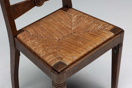 Image 1 of Sedie da pranzo Art Déco di Charles Dudouyt, Francia, anni '40