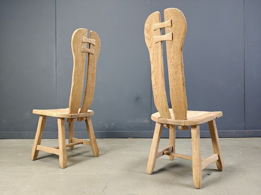 Vintage Esszimmerstühle von Depuydt, Belgien, 6er Set - 1960er