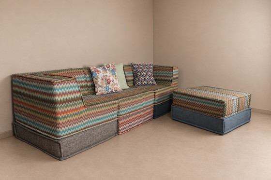Nuevo, Sofá de diseño Patchwork, Súper Modular, Estilo Mid-century – Sofás modulares, Cotton (photo 2 of 6)