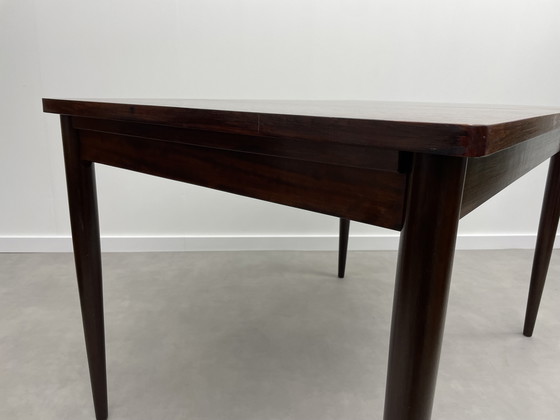 Image 1 of Table de salle à manger extensible vintage en palissandre