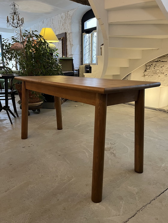 Image 1 of Tavolo da pranzo in faggio anni '50