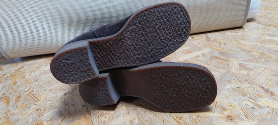 Image 1 of Vintage suede boots with lambskin