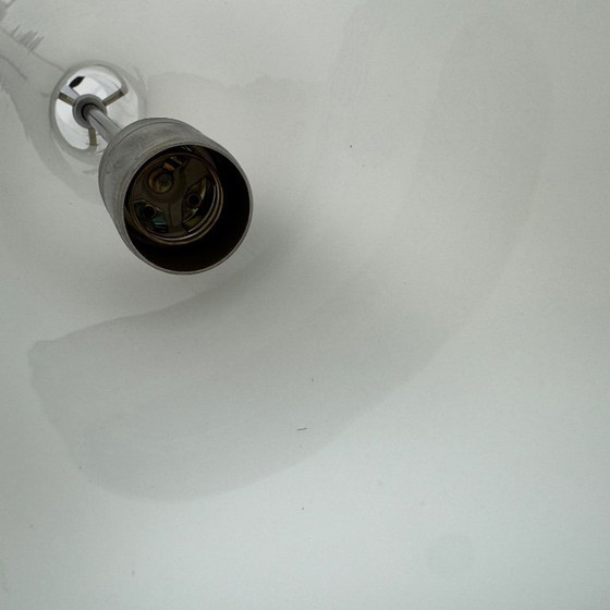 Image 1 of Vintage 1970s Opaline Glass Pendant Light