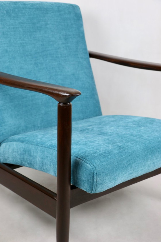 Image 1 of Blue Ocean GFM-142 Armchair by Edmund Homa, 1970s