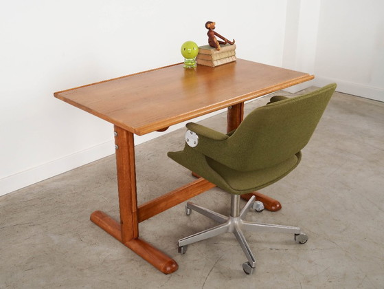 Image 1 of Escritorio con tablero regulable, diseño italiano, años 70, fabricado en Italia.