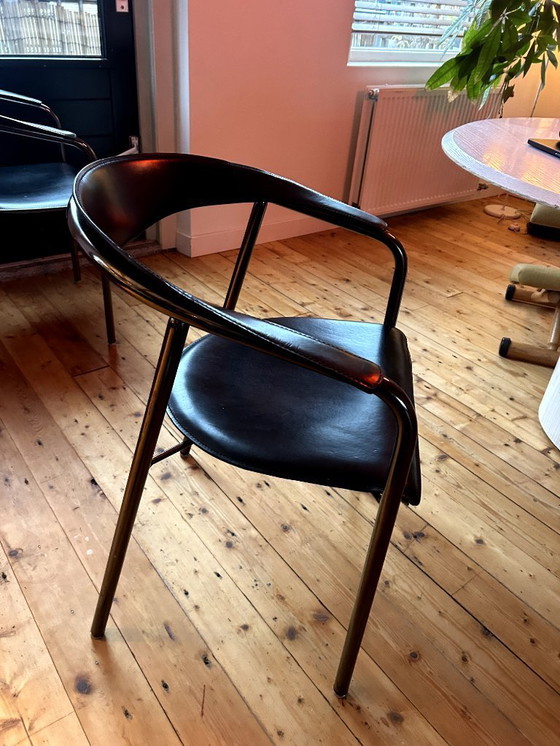 Image 1 of 4x Arrben Italy design stoel