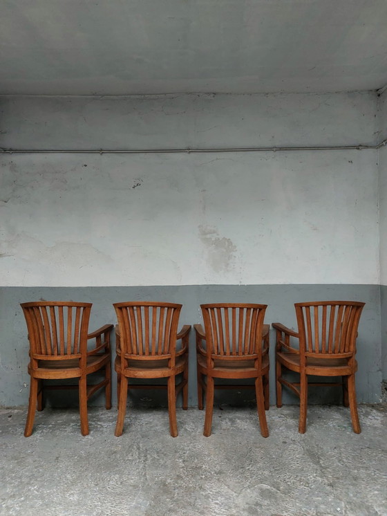 Image 1 of 4 Teakhouten Tuinstoelen