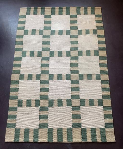 Tapis de jute - Style Evelina Kroon - Ciboulette coréenne