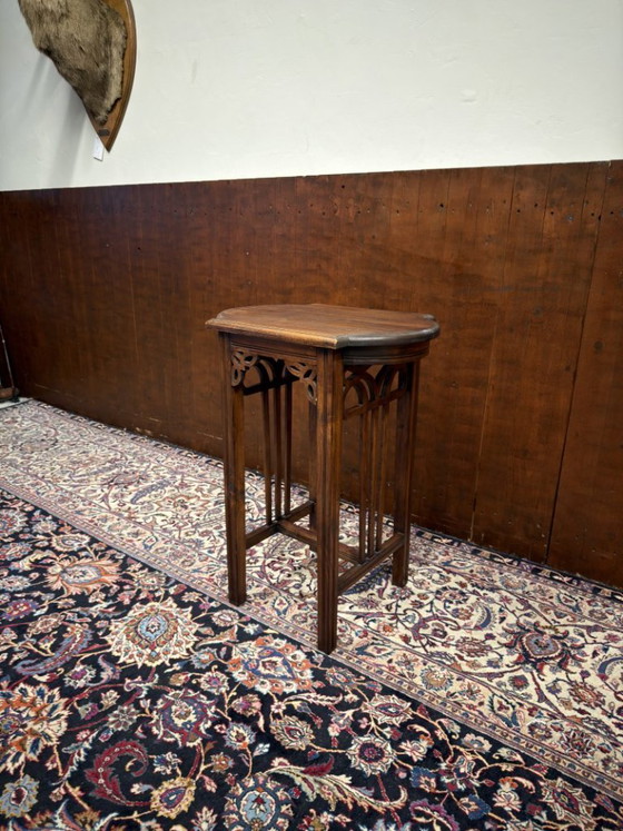 Art Nouveau Side table – Wood (photo 2 of 6)