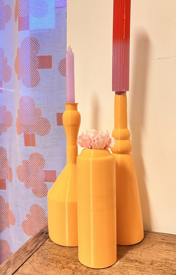 Image 1 of 3 BioMorandi Pastel Vases Limited Edition 9/199