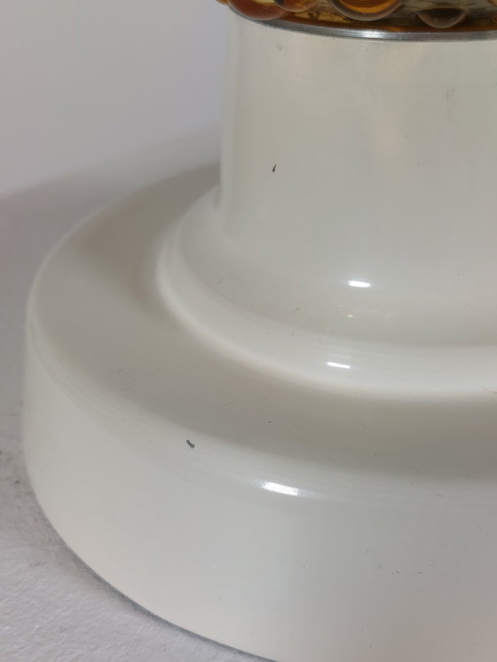 Image 1 of Vintage DDR bubble glass table lamp Table lamp