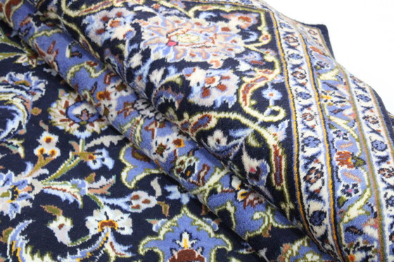 Image 1 of Original Handgeknüpfter Perserteppich Keshan 396 X 300 Cm Sehr Top Zustand Fein