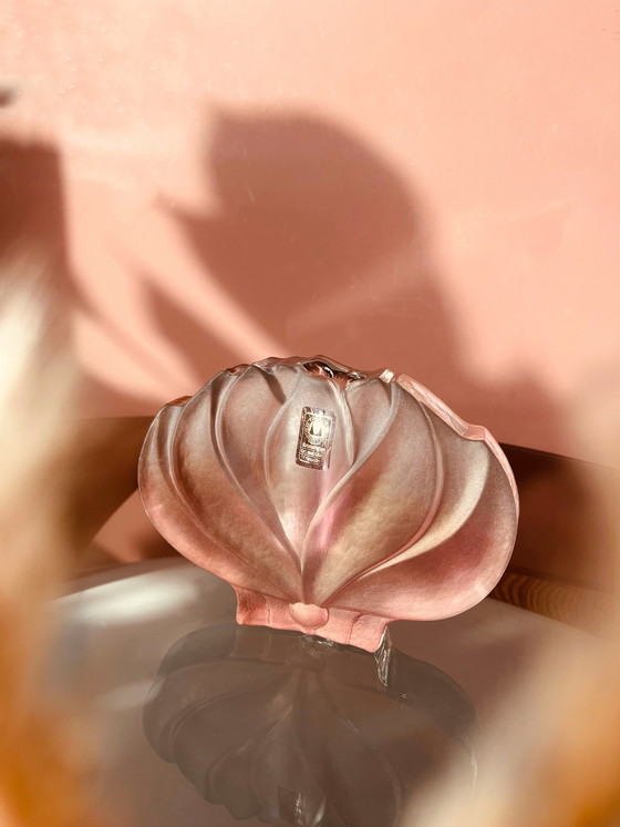 Image 1 of Walther crystal "70's Lotus flower vase