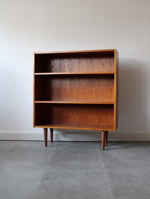 Vintage Deense boekenkast in teak