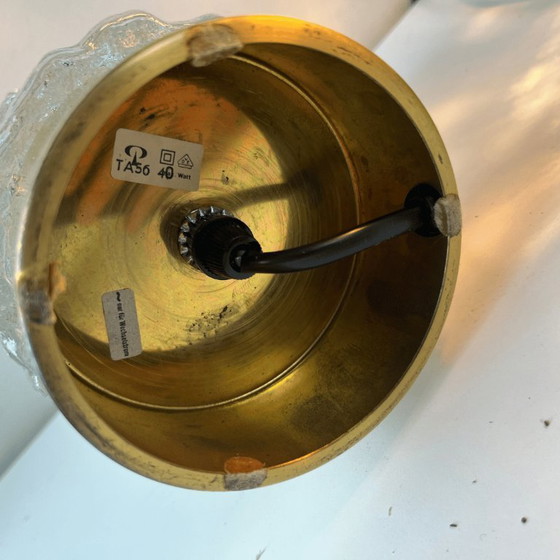 Image 1 of Set (2) tafellampen Peill & Putzler - ijsglas