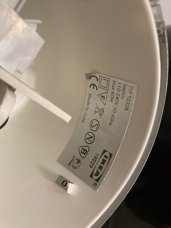 Image 1 of 2x Ikea Septim Type T0328