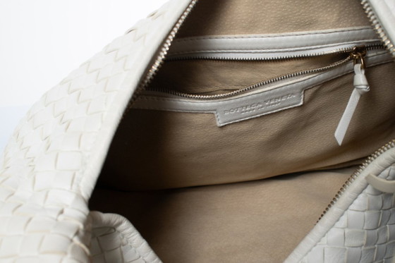 Bottega Veneta, Bolso Hobo Intrecciato en Blanco – Bolsos de hombro, Lambskin (photo 11 of 17)