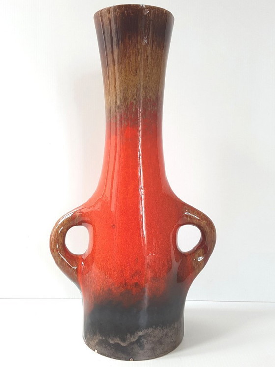 Image 1 of IMPORTANTE VASO IN CERAMICA VINTAGE ANNI '60 '70 FIRMATO FIRMA ANNI '60 '70 ANNI '60 '70