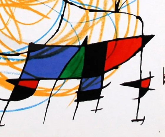 Image 1 of Miró, Joan - La Lune verte - Mourlot 861 - Litografía en color