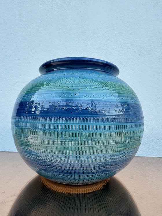 Bitossi Aldo Londi keramische plantenpot, jaren 1960 – Plantenbak, Ceramic (photo 14 of 15)