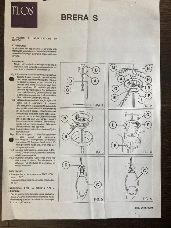 Image 1 of Brera S hanglamp van Flos