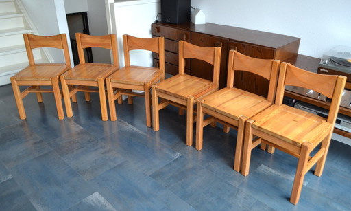 6 sedie per sala da pranzo Hongisto Tapiovaara