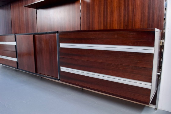 Image 1 of Modulaire plank van palissanderhout, ICO PARISI, jaren 1960, uitgever MIM ROMA