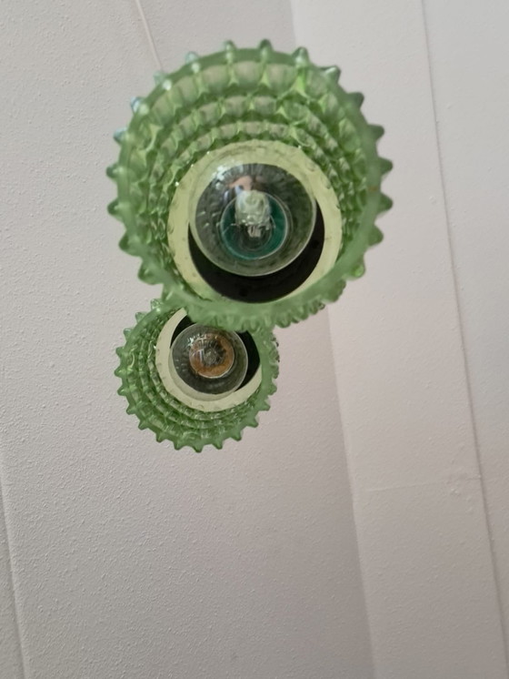 Image 1 of Lampade a sospensione vintage dell'era spaziale