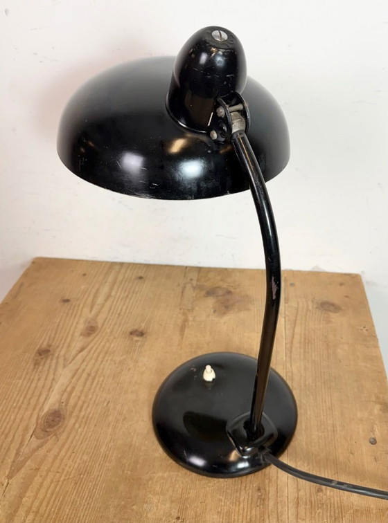 Image 1 of Black Industrial Bauhaus Table Lamp from Escolux, 1930s