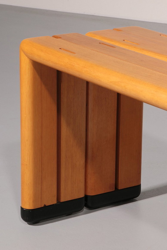 Image 1 of Italian Beechwood Benches from 1960 – Timeless Mid-Century Seating