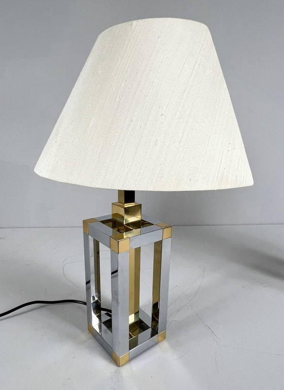 Image 1 of Set van 2 tafellampen/tafellampen van Stephane Davidts voor WKR, Hollywood Regency, Duitsland, jaren 1980