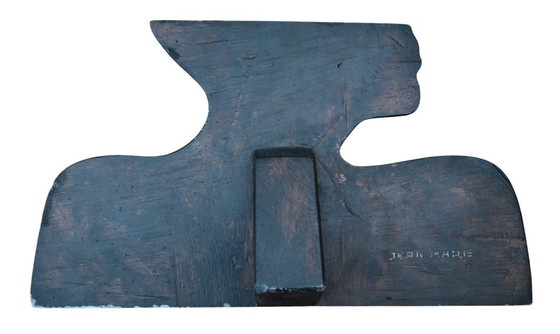 Image 1 of A pair of modernist sculptures, signed "Jean Marie", attributed to Louis Smeyers (1923-2009).