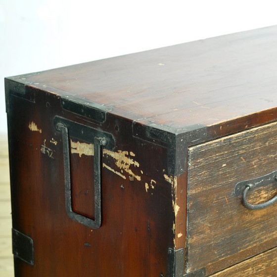 Japanische Tansu-Kommode, um 1870 – Kommoden, Iron, Wood (photo 7 of 14)