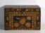 Antique painted trunk in pine wood – China, circa 1900 – Storage cabinet, Iron (photo 35 of 40)