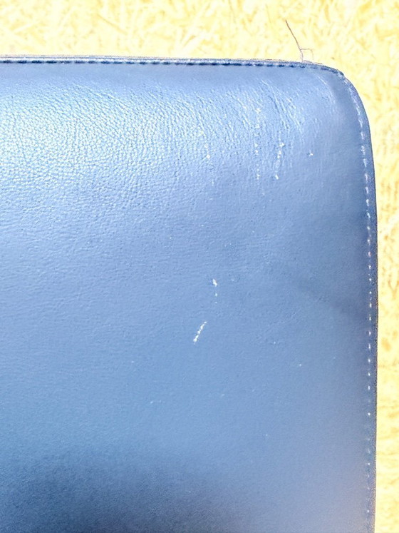 Image 1 of Vintage armchair blue leather