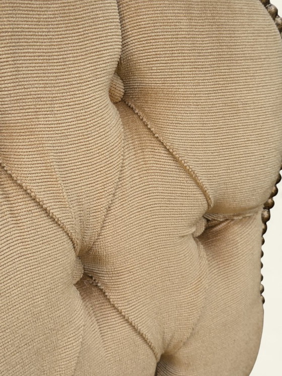 Image 1 of Rareté ! Chaise de salon baroque - chaise à accoudoirs vintage avec rembourrage, très bon état, pièce de collection rare