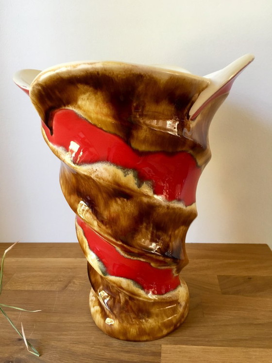 Image 1 of Grand VASE Céramique Emaillée BAUDIN