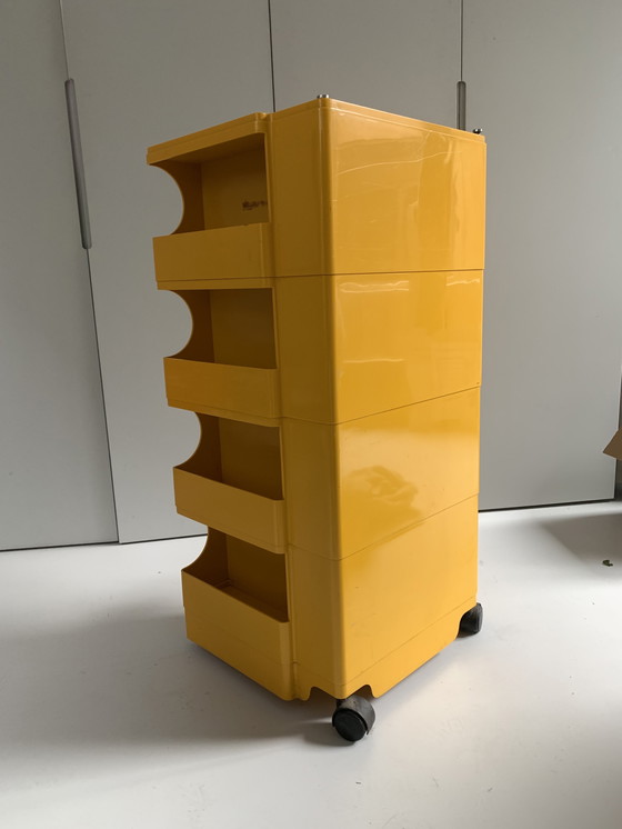 Image 1 of Boby Trolley Joe Colombo Giallo, Extra Alto